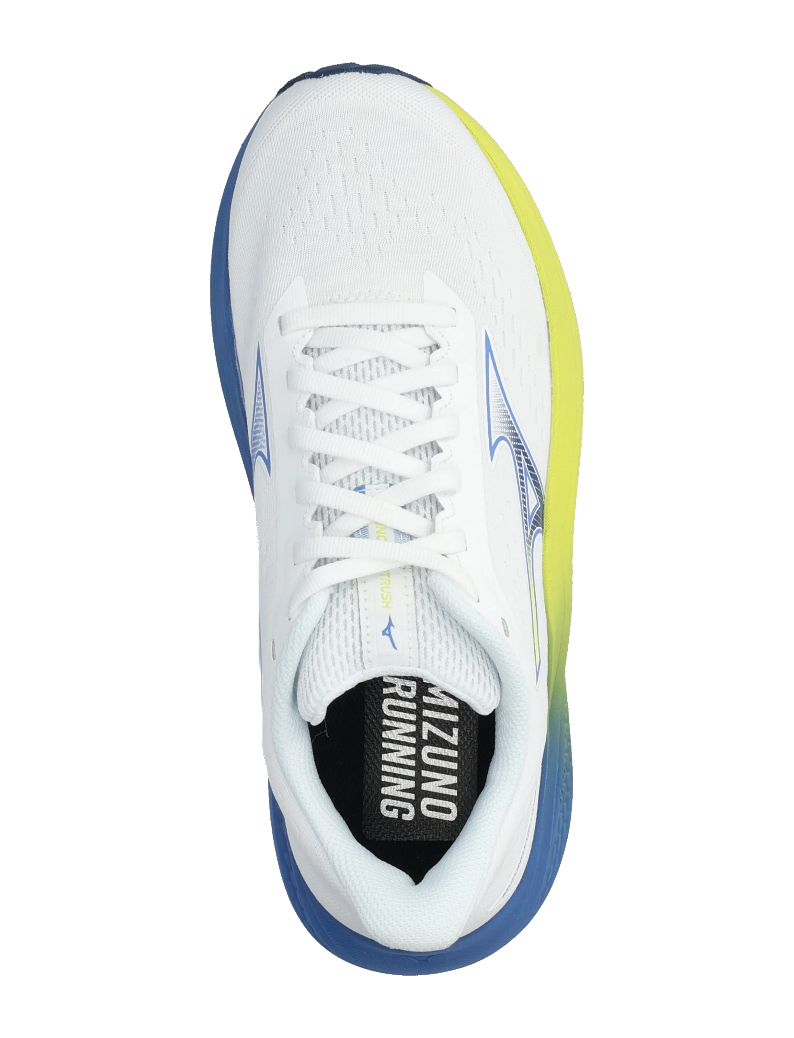Mizuno - MIZUNO FORTRUSH(W) - running shoes - white/ultramarine/fortune yellow - 3