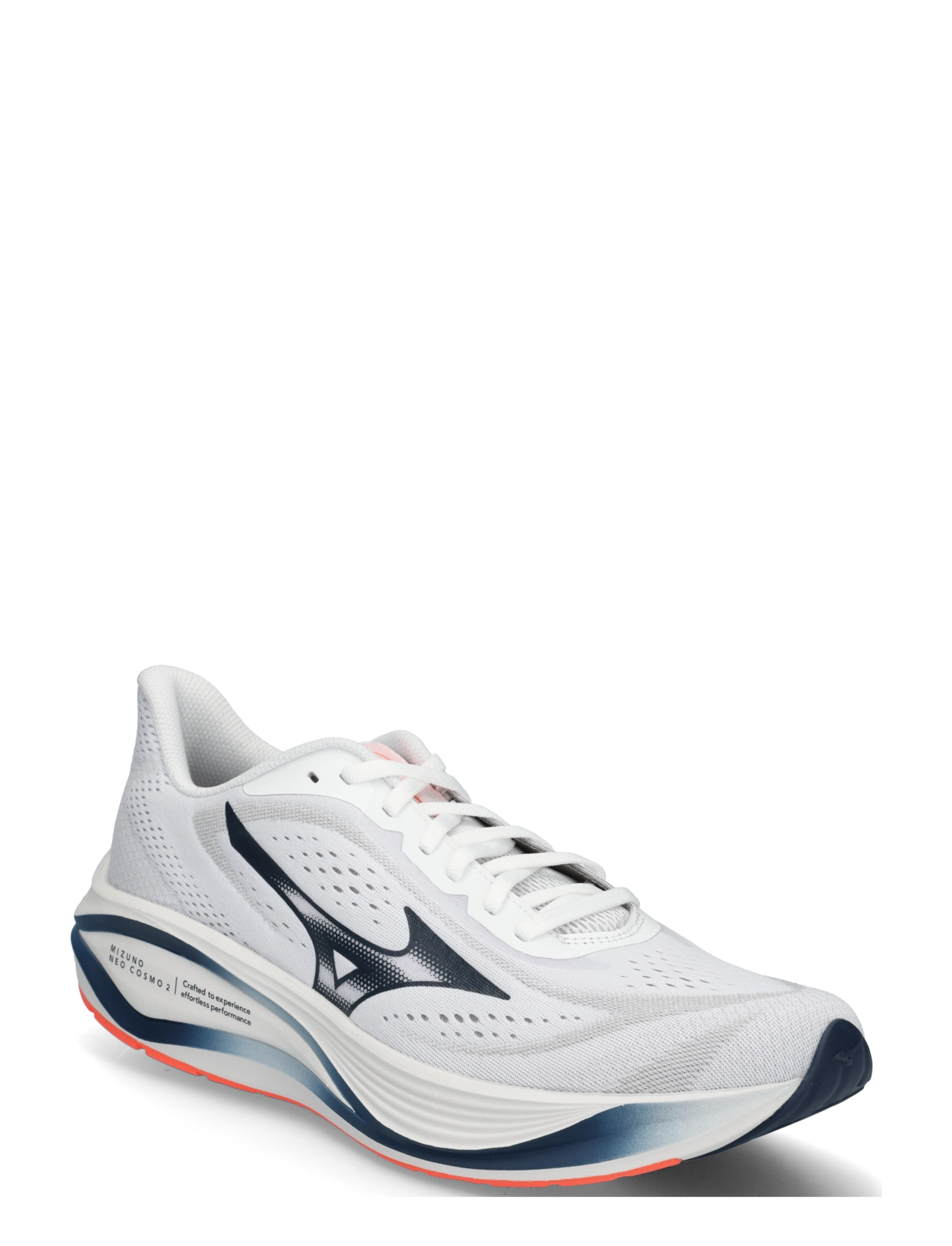 Mizuno MIZUNO NEO COSMO 2(M) - Laufschuhe - WHITE/DRESS BLUES/NEON FLAME / white