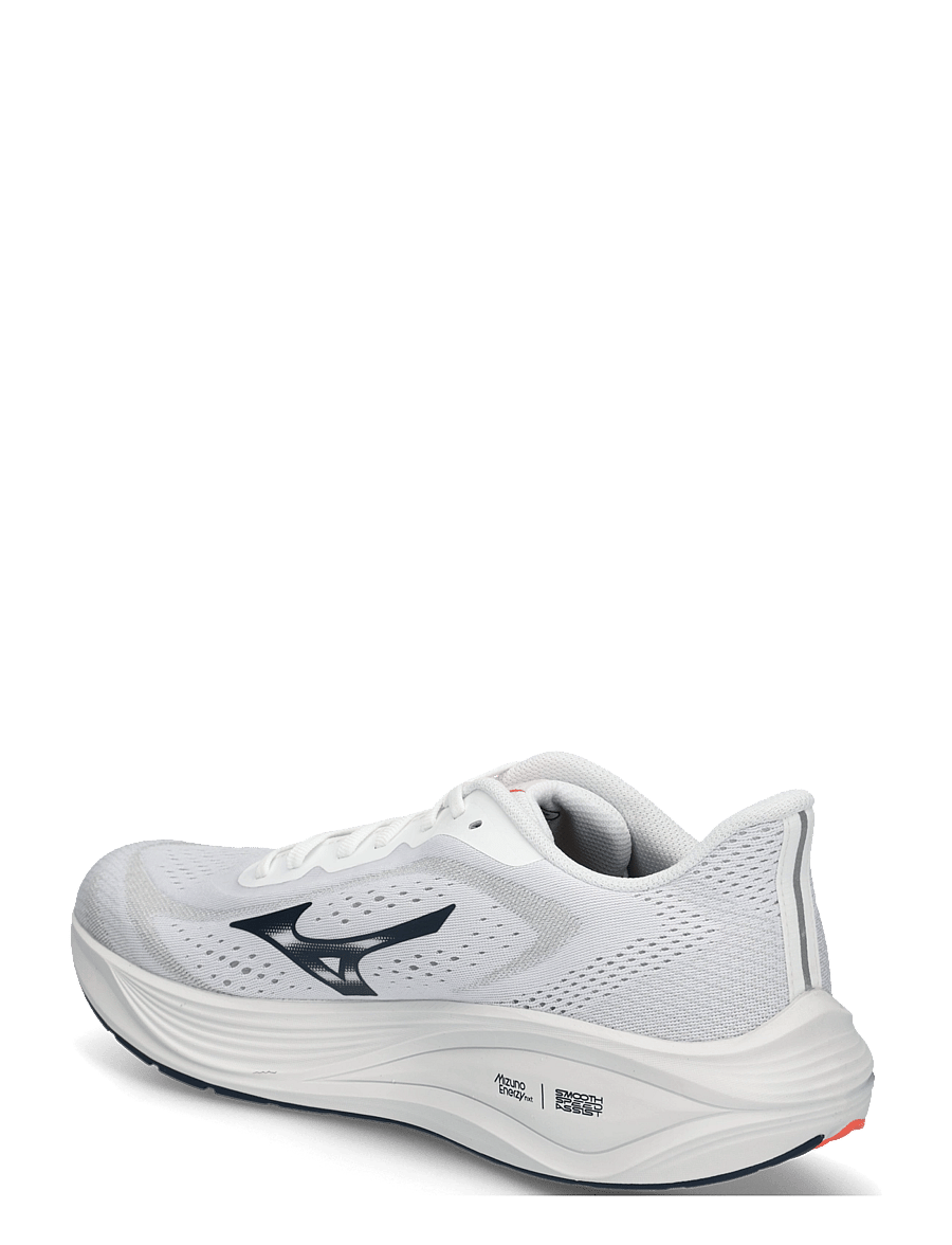 Mizuno - MIZUNO NEO COSMO 2(M) - løbesko - white/dress blues/neon flame - 1