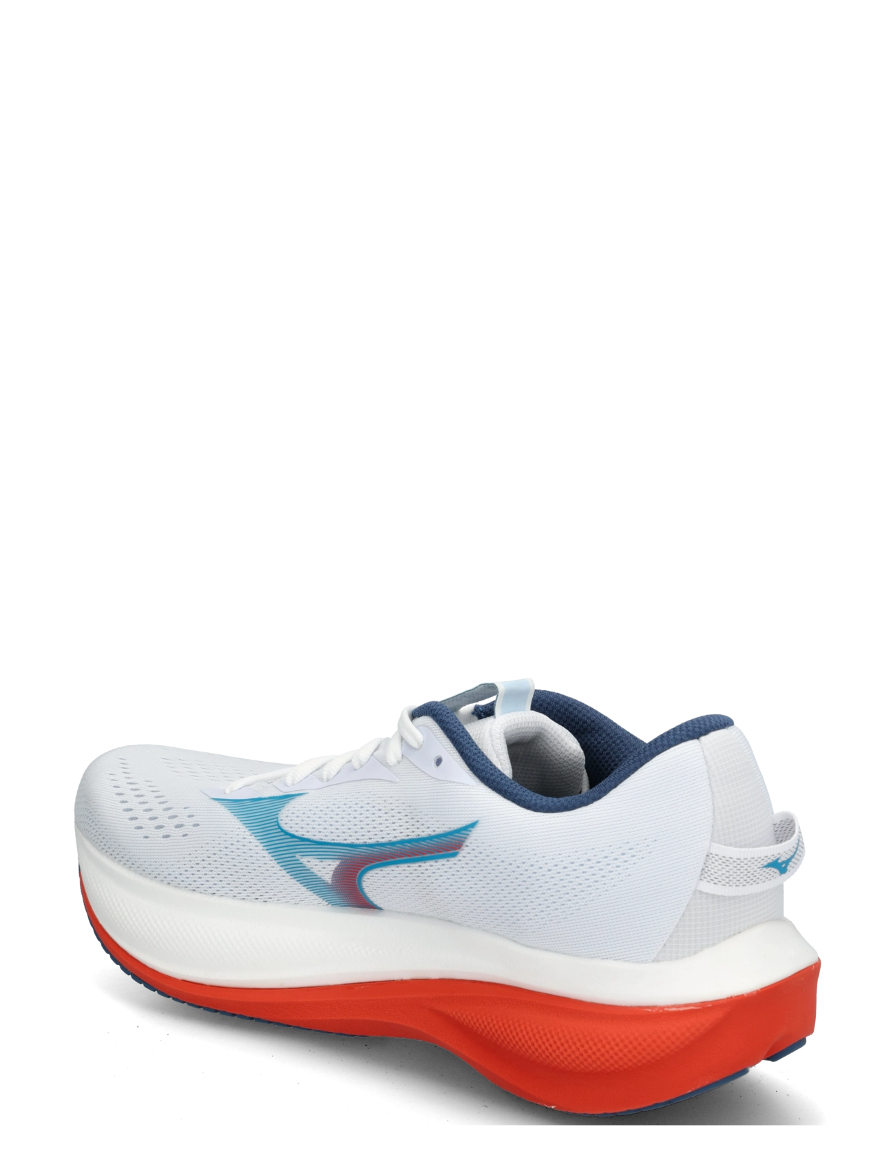 Mizuno - WAVE RIDER 30(M) - laufschuhe - white/blue jewel/orange.com - 1