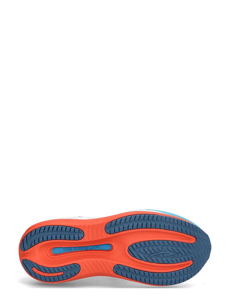 Mizuno - WAVE RIDER 30(M) - laufschuhe - white/blue jewel/orange.com - 4