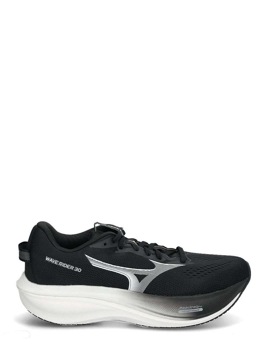 Mizuno - WAVE RIDER 30(M) - jooksujalatsid - black/white - 2