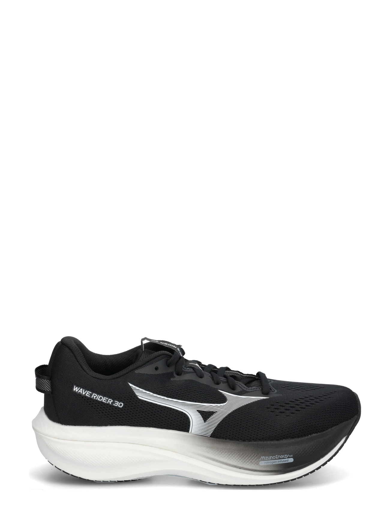Mizuno - WAVE RIDER 30(M) - laufschuhe - black/white - 2