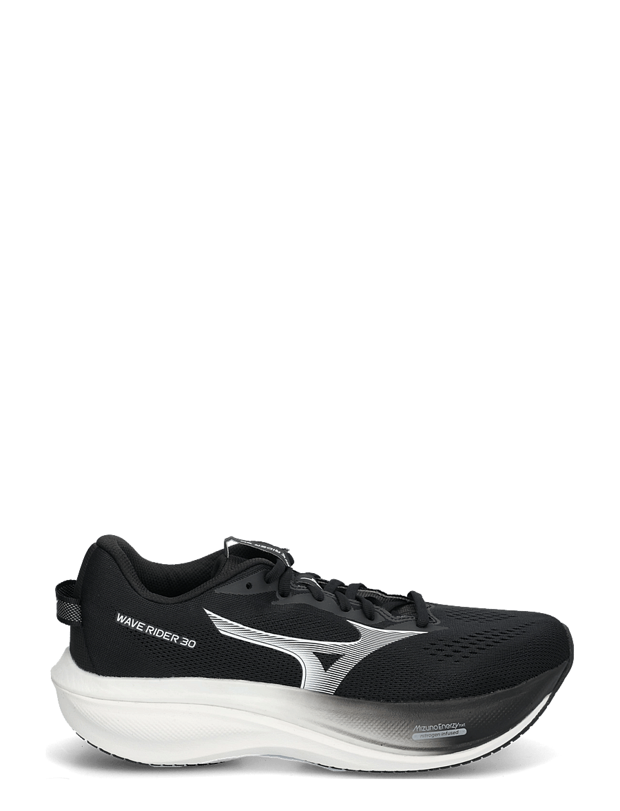 Mizuno - WAVE RIDER 30(M) - laufschuhe - black/white - 2