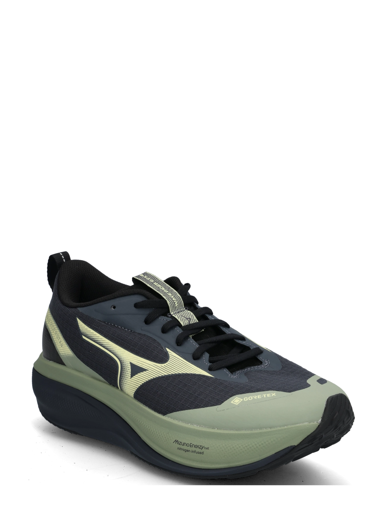 Mizuno WAVE RIDER GTX 4(M) - Laufschuhe - SEA SPRAY/BEECHNUT/INDIA INK / khaki/green