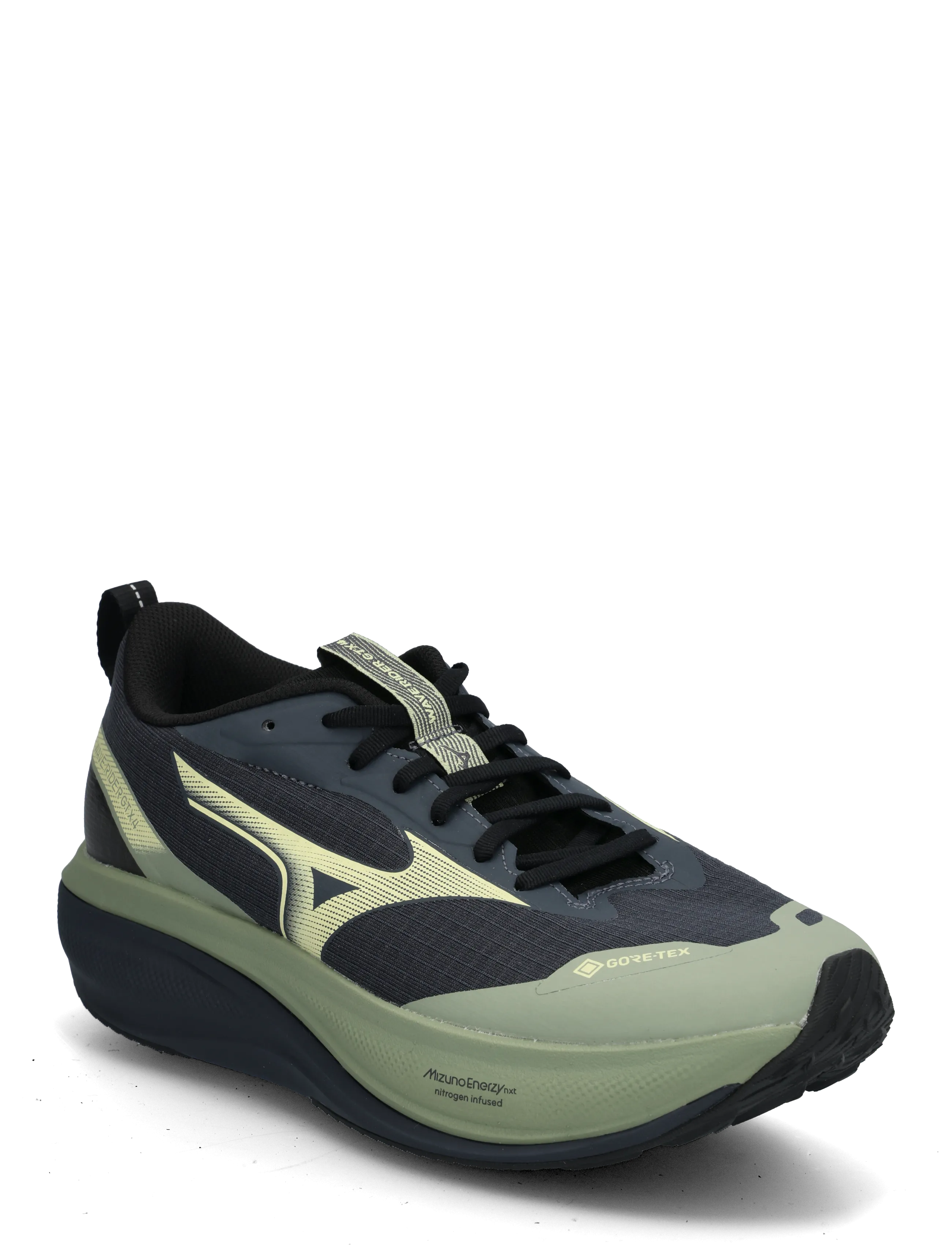 Mizuno WAVE RIDER GTX 4(M) - Schuhe - SEA SPRAY/BEECHNUT/INDIA INK / khaki/green