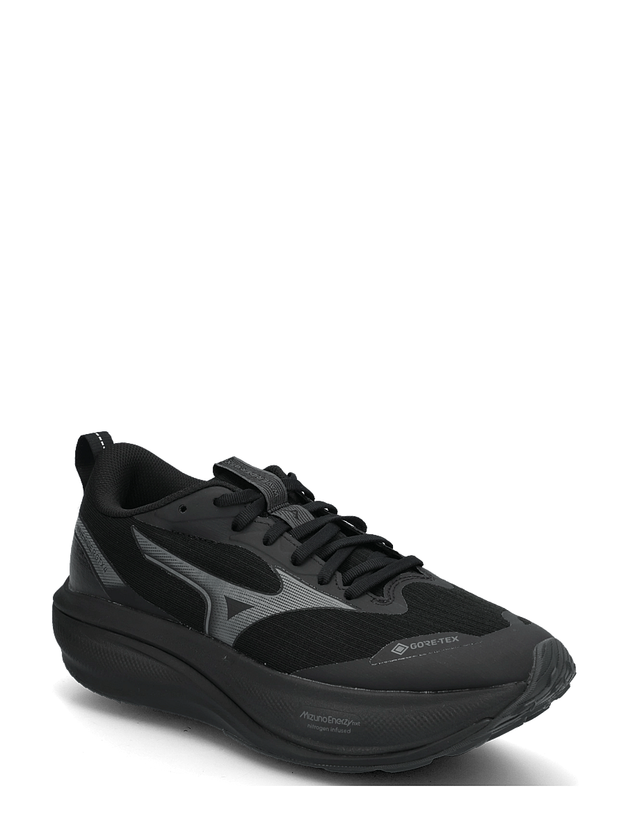 Mizuno - WAVE RIDER GTX 4(M) - laufschuhe - black/black sand - 0