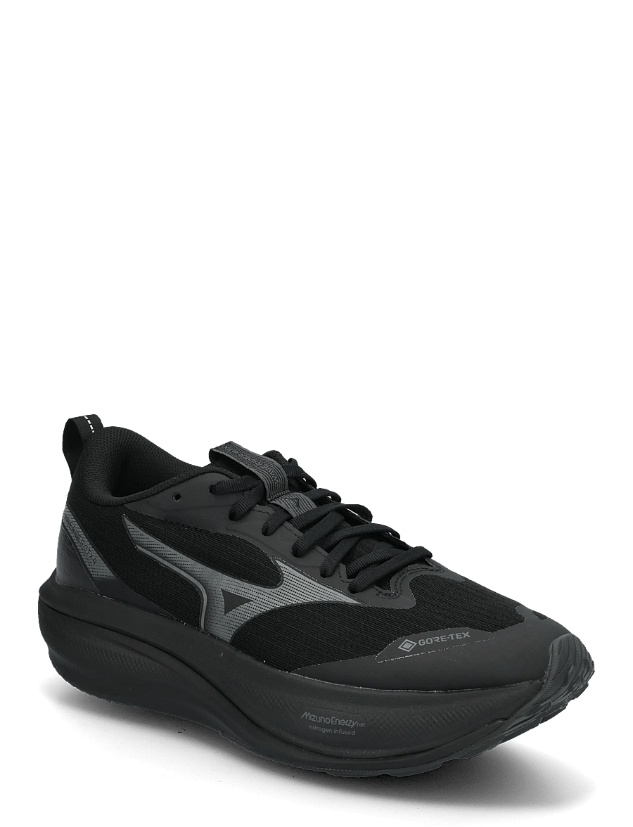 Mizuno - WAVE RIDER GTX 4(M) - laufschuhe - black/black sand - 0