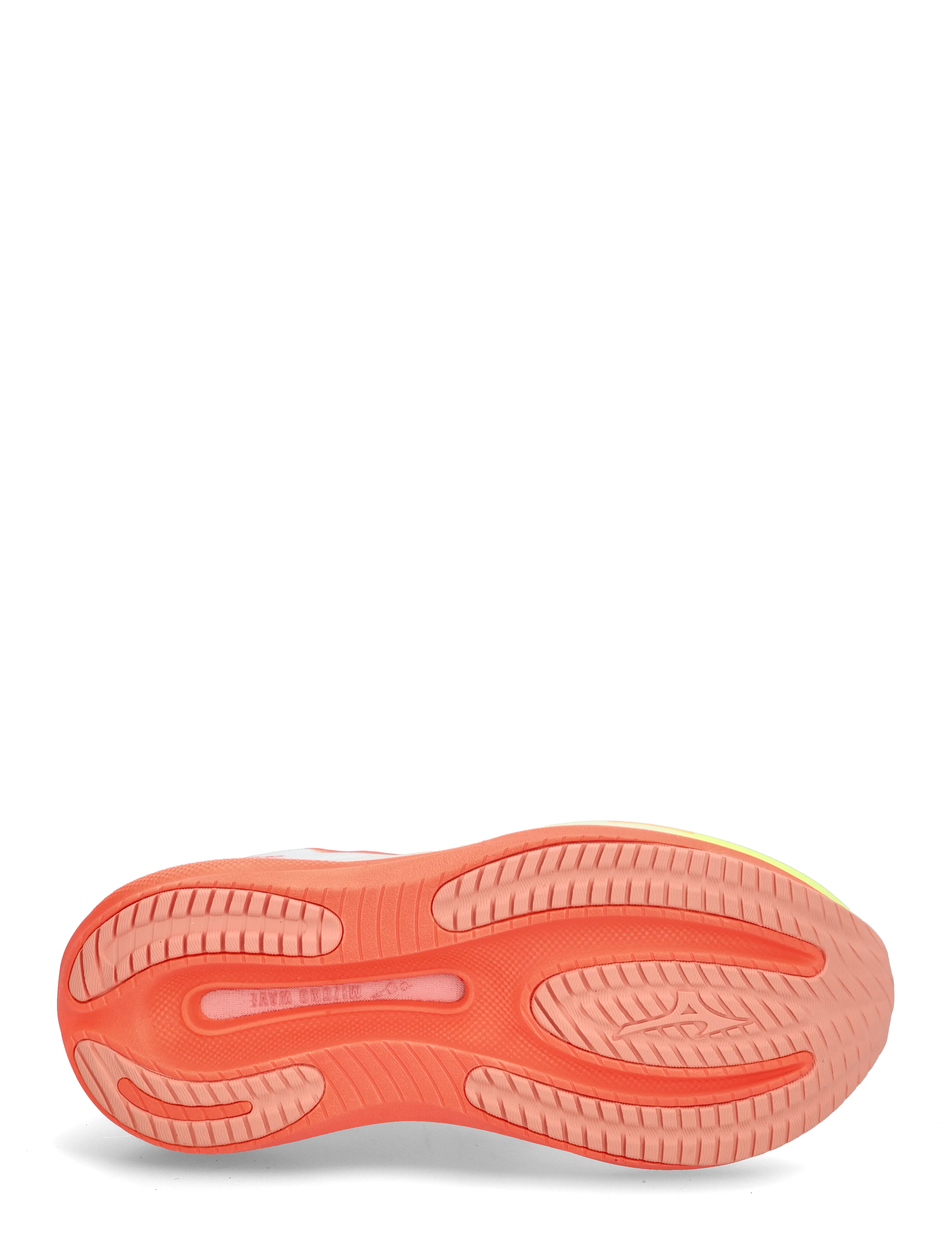 Mizuno - WAVE RIDER 30(W) - løbesko - white/lava orange/lime pulp - 4
