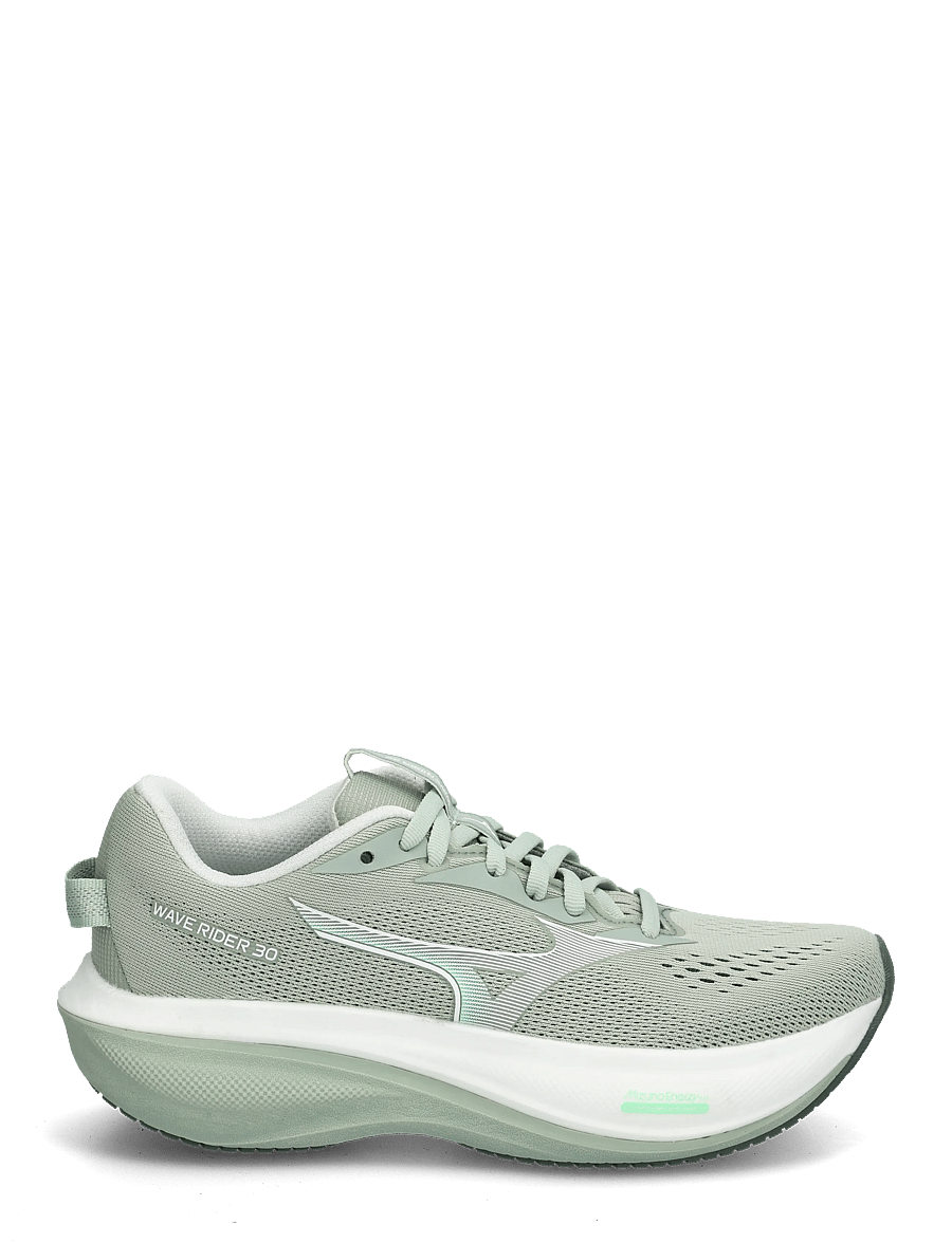 Mizuno - WAVE RIDER 30(W) - löparskor - balsam green/mentholated/white - 2
