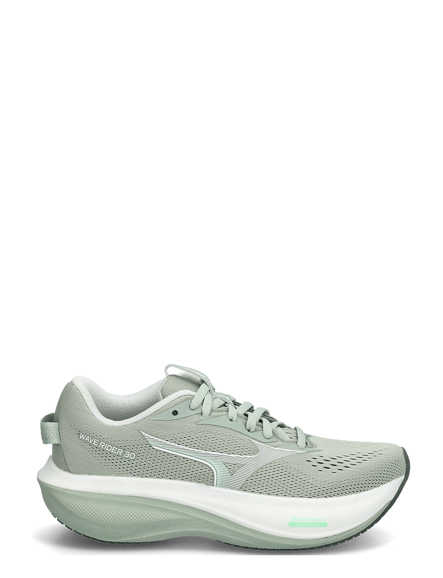 Mizuno - WAVE RIDER 30(W) - löparskor - balsam green/mentholated/white - 2