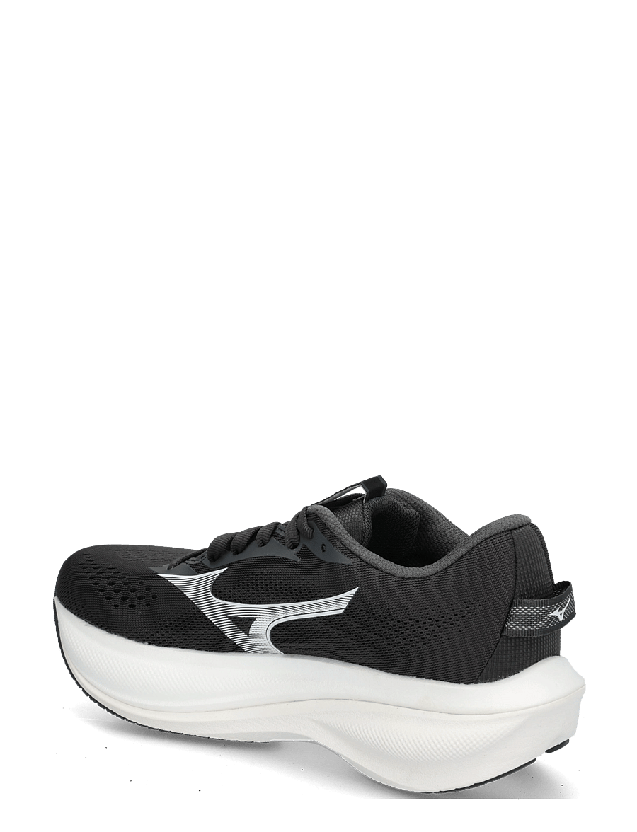 Mizuno - WAVE RIDER 30(W) - laufschuhe - black sand/white - 1