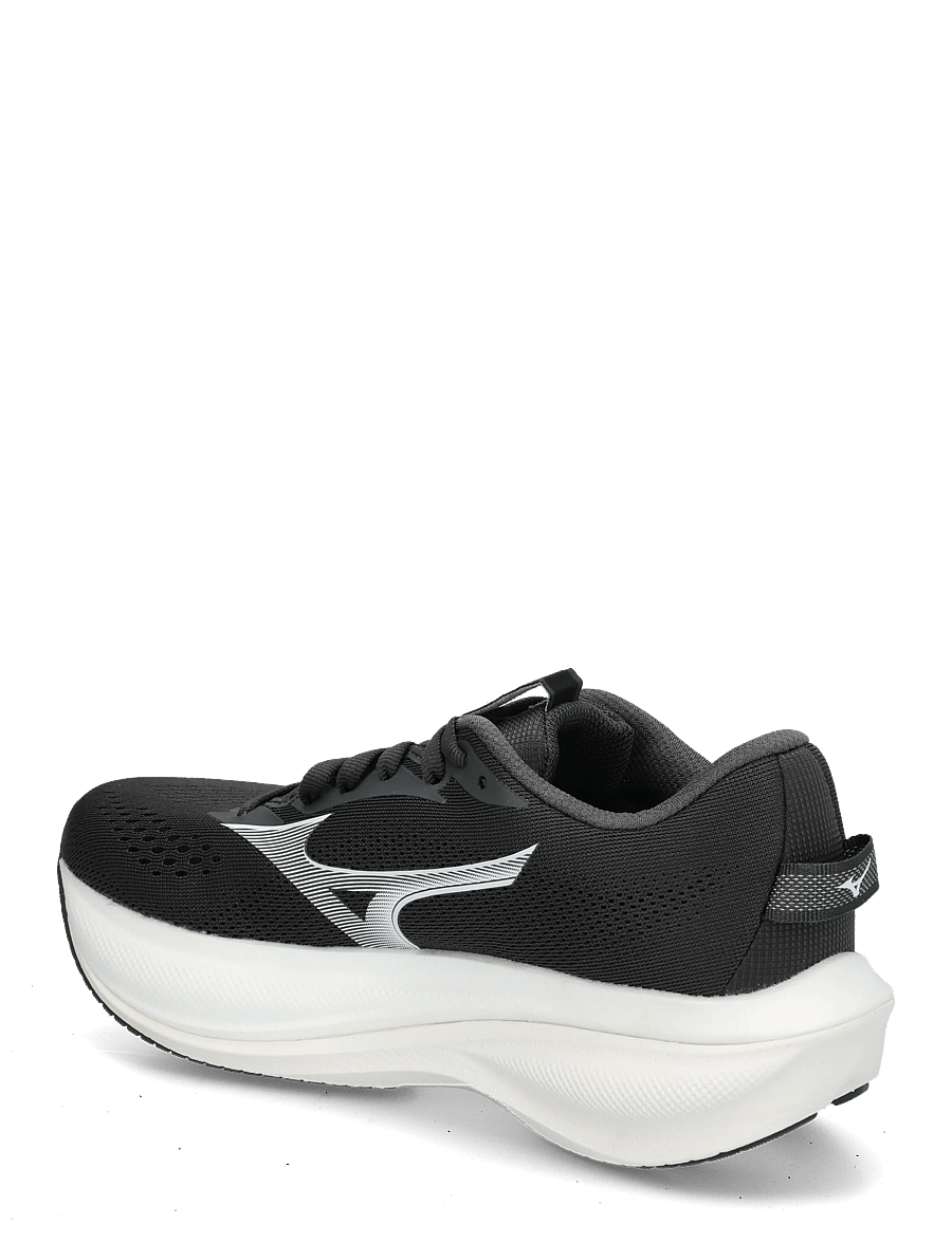 Mizuno - WAVE RIDER 30(W) - laufschuhe - black sand/white - 1
