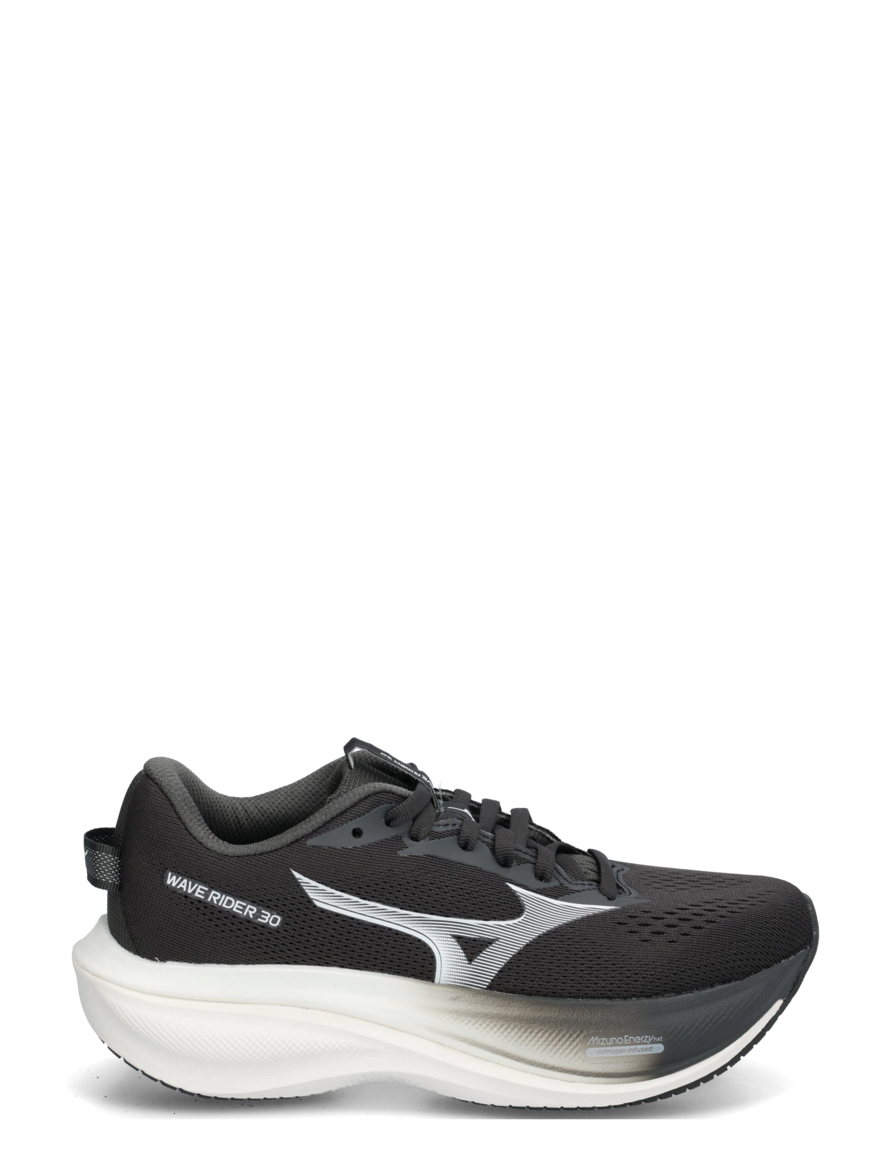 Mizuno - WAVE RIDER 30(W) - running shoes - black sand/white - 2