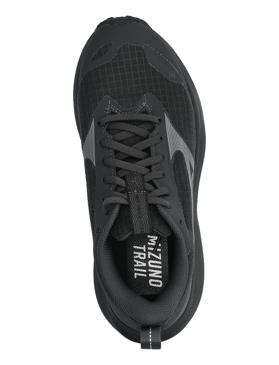 Mizuno - WAVE RIDER GTX 4(W) - laufschuhe - black/black sand - 3