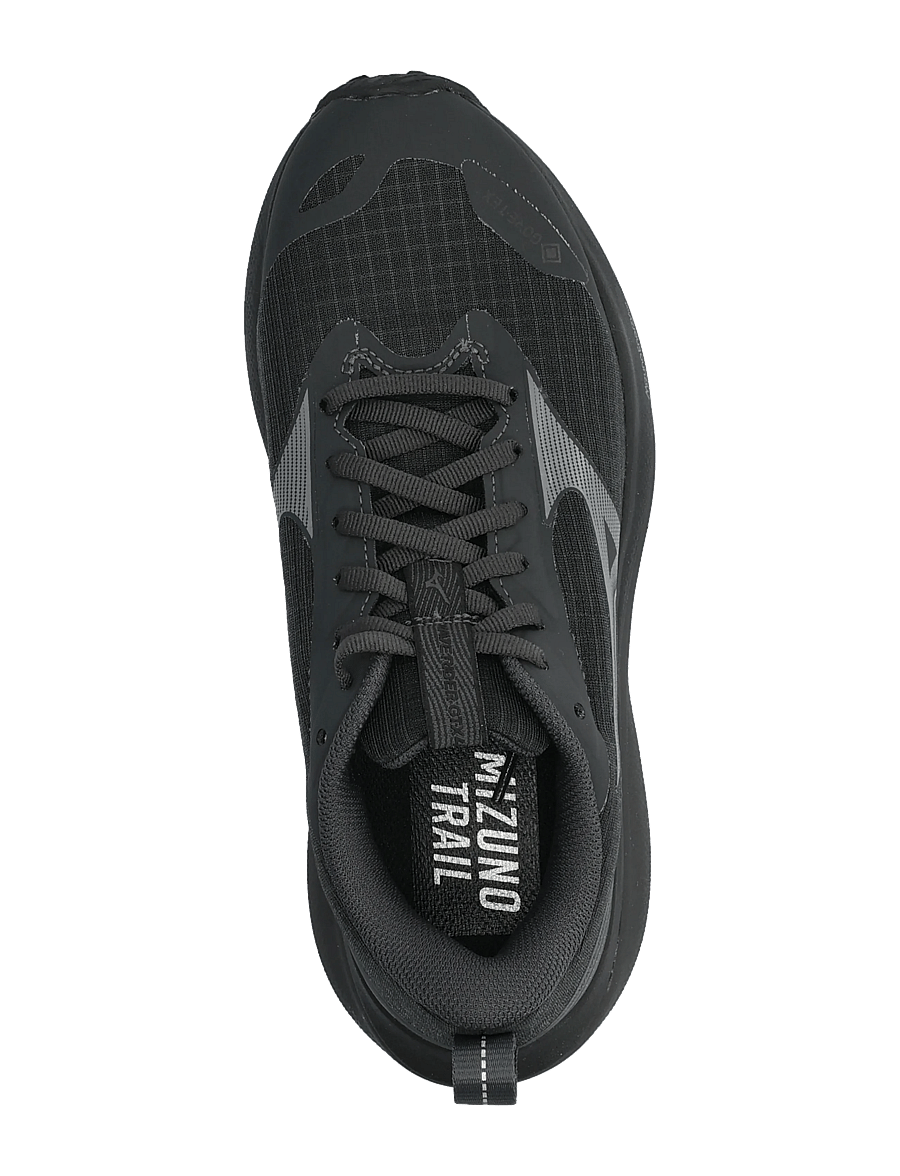 Mizuno - WAVE RIDER GTX 4(W) - laufschuhe - black/black sand - 3