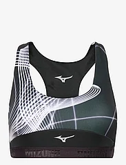 Mizuno - Alpha Graphic Bra(W) - sport bras: medium - black - 0