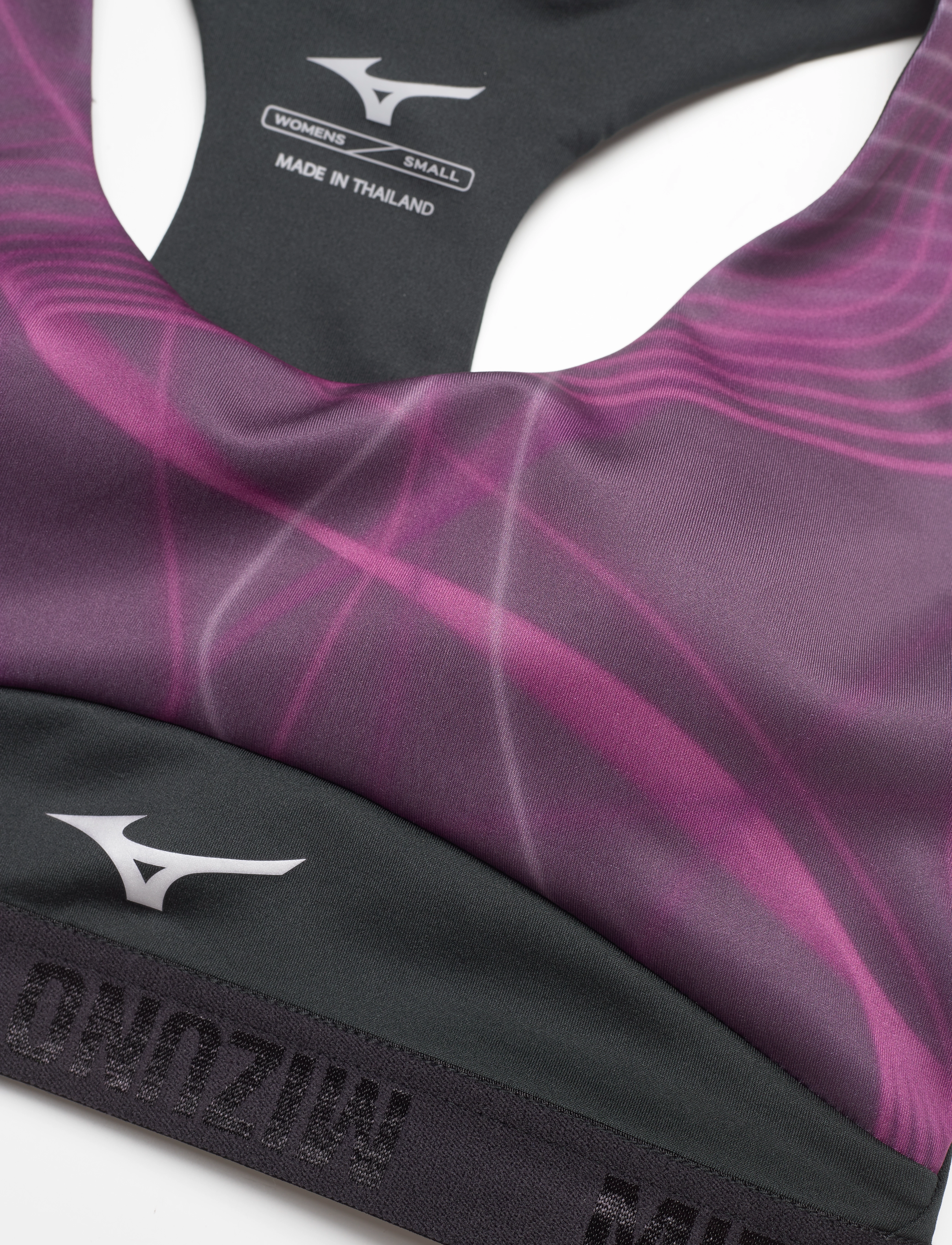 Mizuno - Alpha Graphic Bra(W) - grape wine - 2