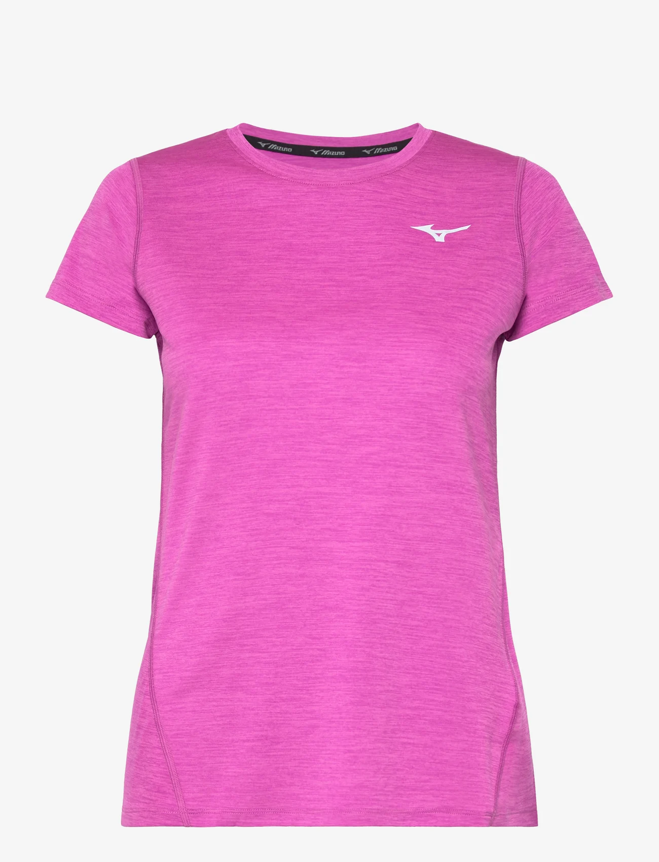 Mizuno - Impulse Core Tee(W) - t-shirts - pink - 0