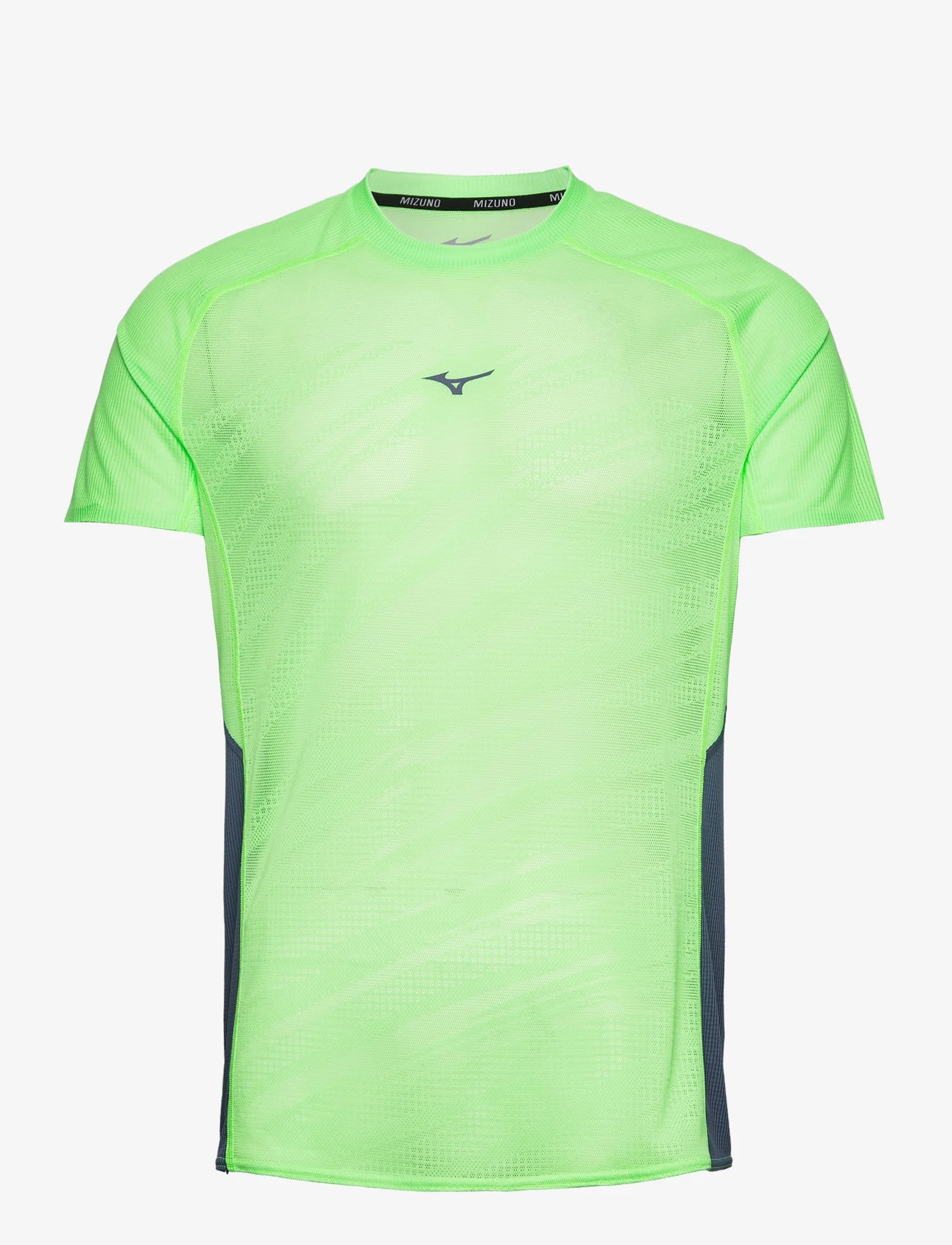 Mizuno - Aero Tee(M) - kortermede t-skjorter - light green - 0