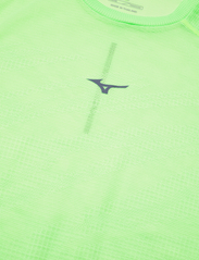 Mizuno - Aero Tee(M) - kortermede t-skjorter - light green - 2