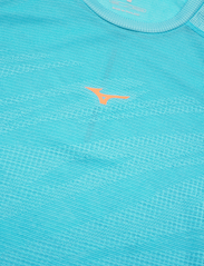 Mizuno - Aero Tee(M) - short-sleeved t-shirts - maui blue - 2