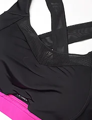 Mizuno - High Support Bra(W) - sport bras: high support - black/pink - 2