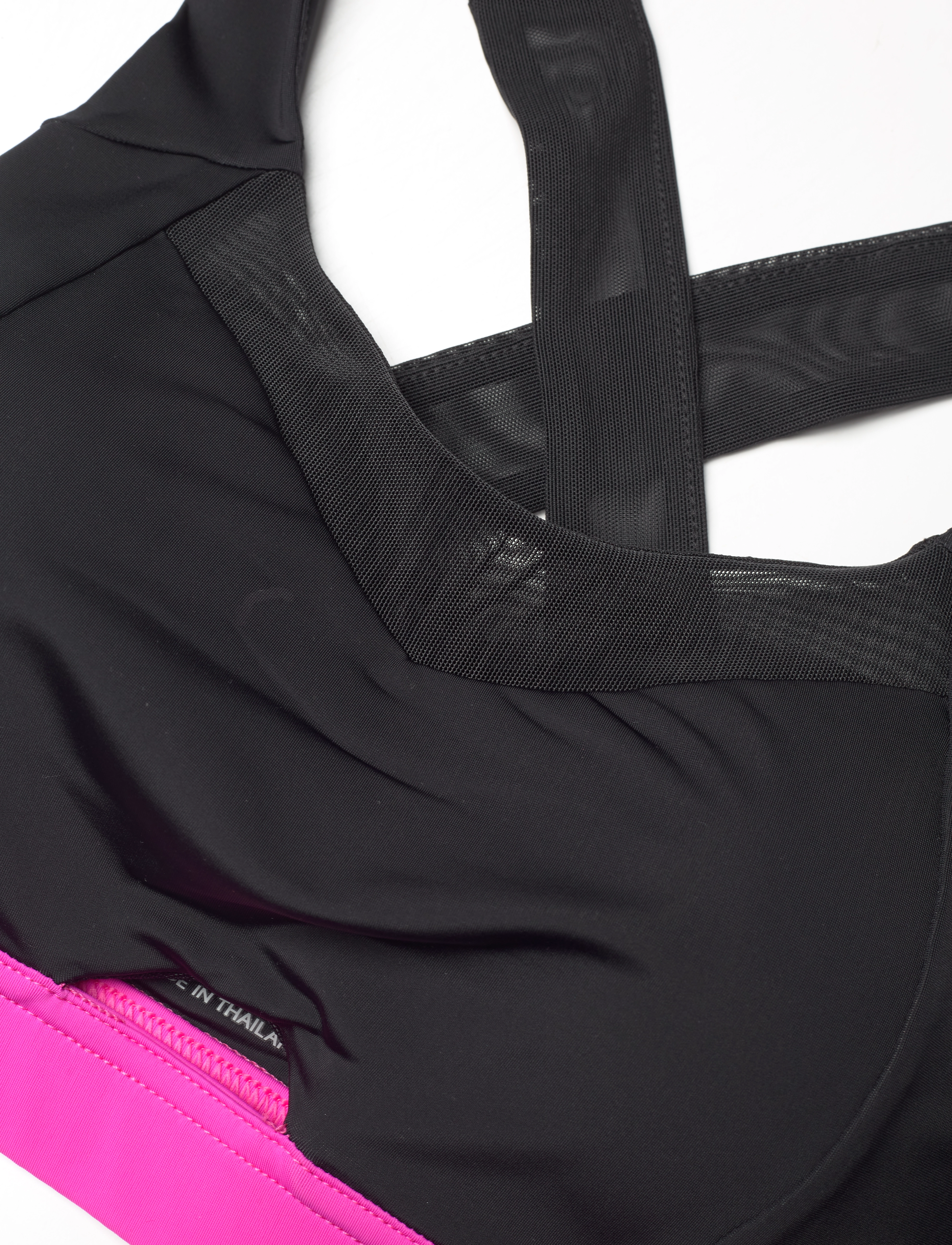 Mizuno - High Support Bra(W) - black/pink - 2