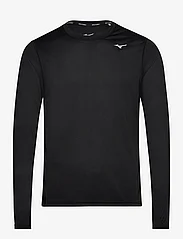 Mizuno - Impulse Core LS Tee - short-sleeved t-shirts - black - 0