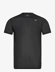 Mizuno - DryAeroFlow Tee(M) - short-sleeved t-shirts - black - 0