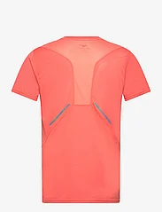 Mizuno - DryAeroFlow Tee(M) - short-sleeved t-shirts - nasturtium - 1