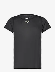 Mizuno - DryAeroFlow Tee(W) - t-shirts - black - 0