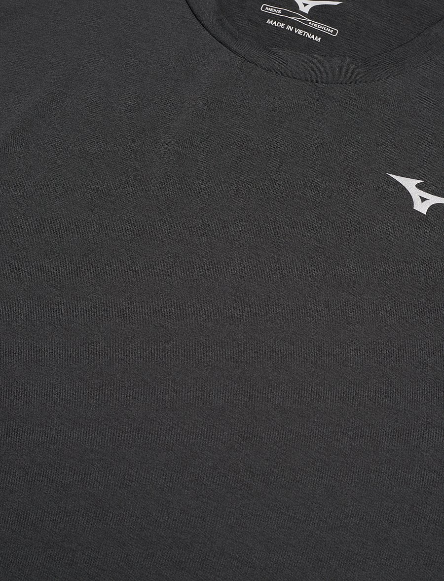 Mizuno - Core Impulse Short Sleeve Tee - t-shirts - black - 2