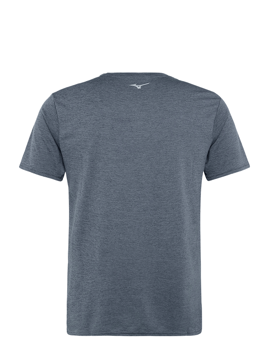 Mizuno - Core Impulse Short Sleeve Tee - t-shirts - dark slate - 1