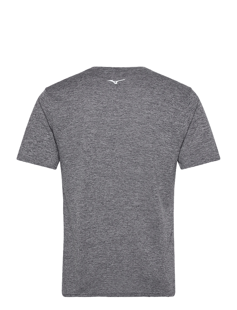Mizuno - Core Impulse Short Sleeve Tee - t-shirts - quicksilver - 1