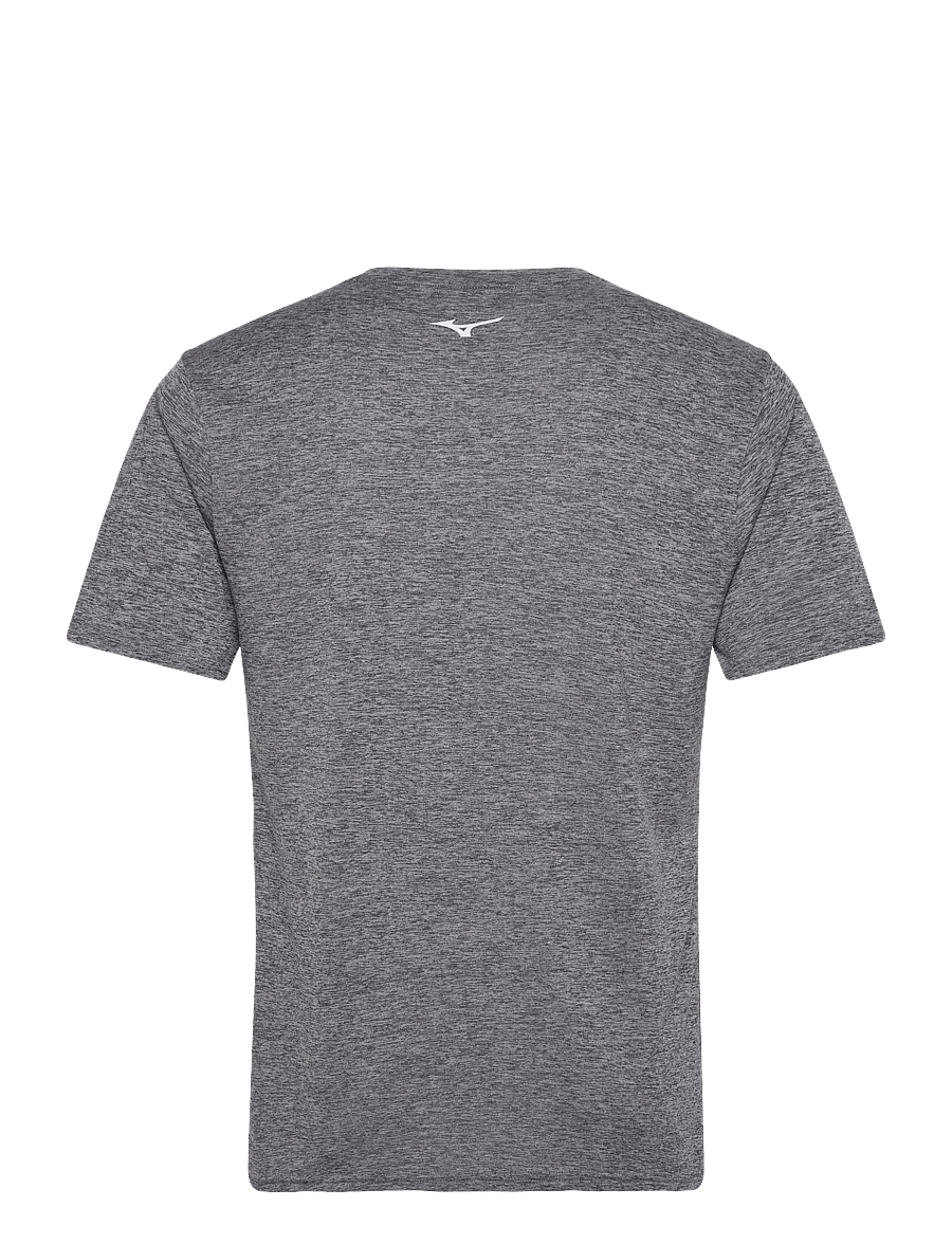 Mizuno - Core Impulse Short Sleeve Tee - t-shirts - quicksilver - 1
