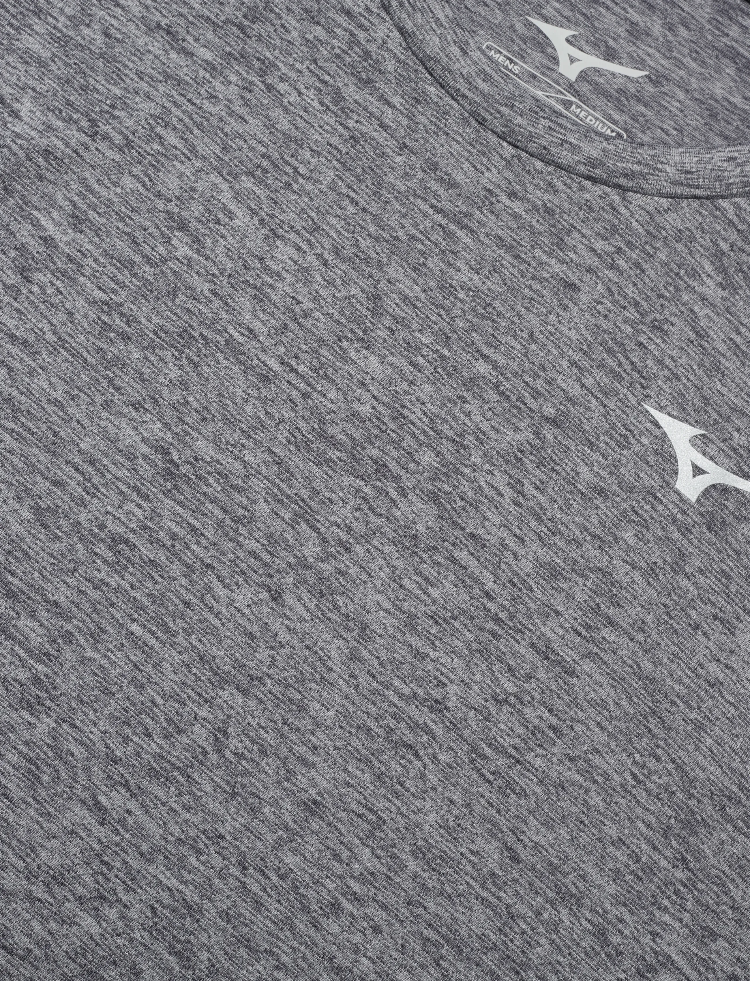 Mizuno - Core Impulse Short Sleeve Tee - t-shirts - quicksilver - 2