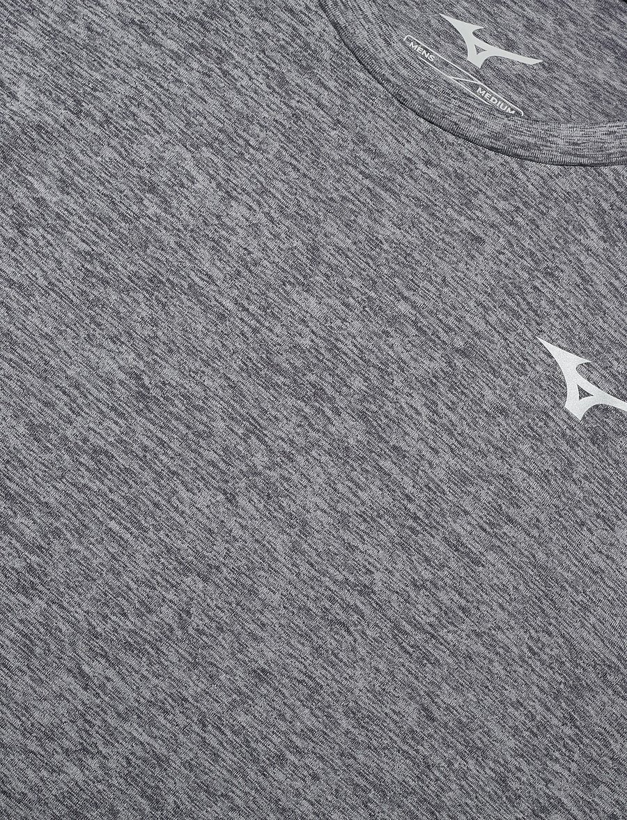 Mizuno - Core Impulse Short Sleeve Tee - t-shirts - quicksilver - 2