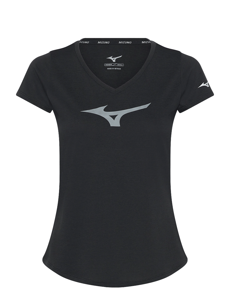 Mizuno - Core RB Tee(W) - t-shirts - black - 0