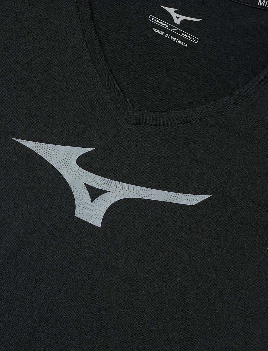 Mizuno - Core RB Tee(W) - t-shirts - black - 2