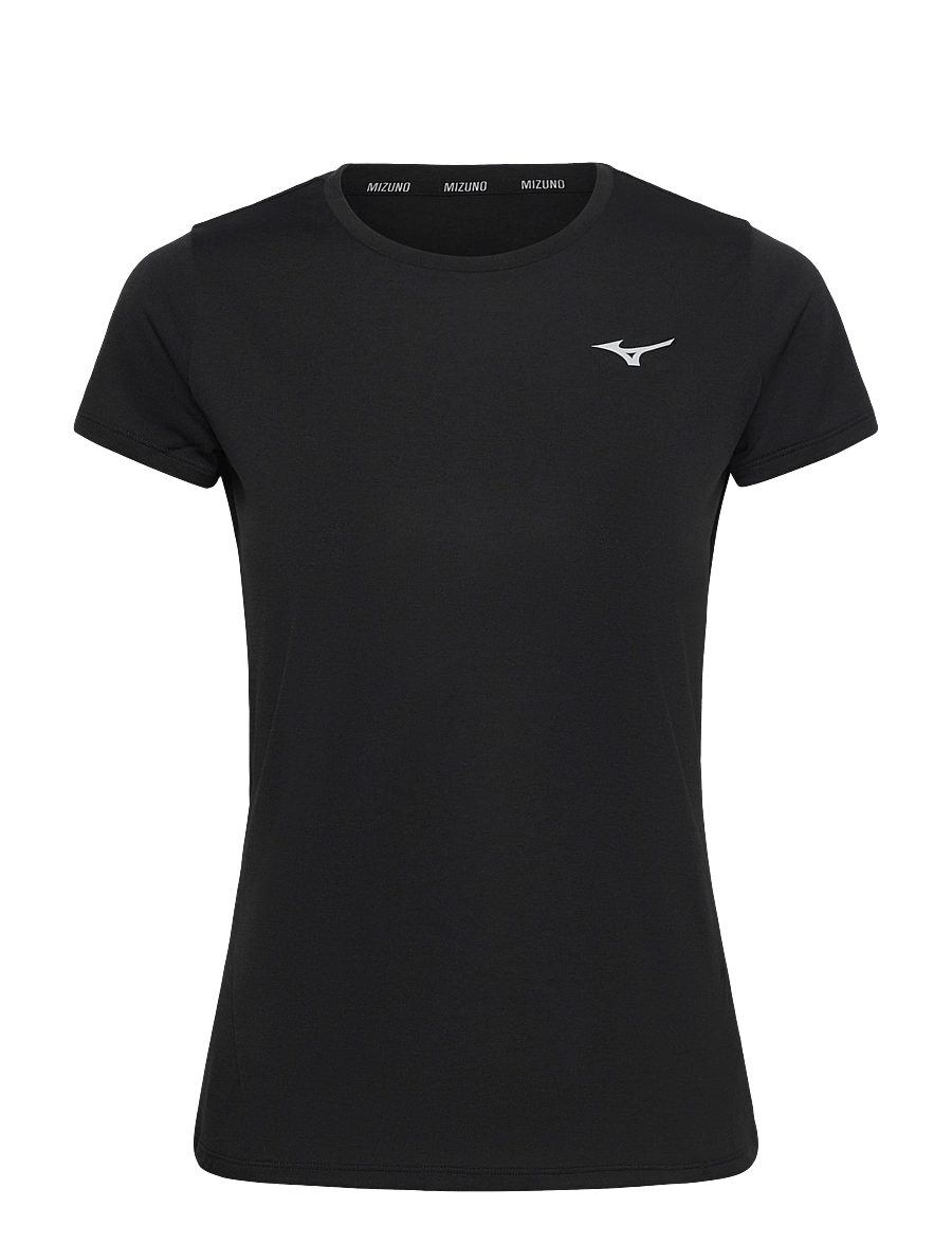 Mizuno - Core Impulse Short Sleeve Tee - t-krekli - black - 0
