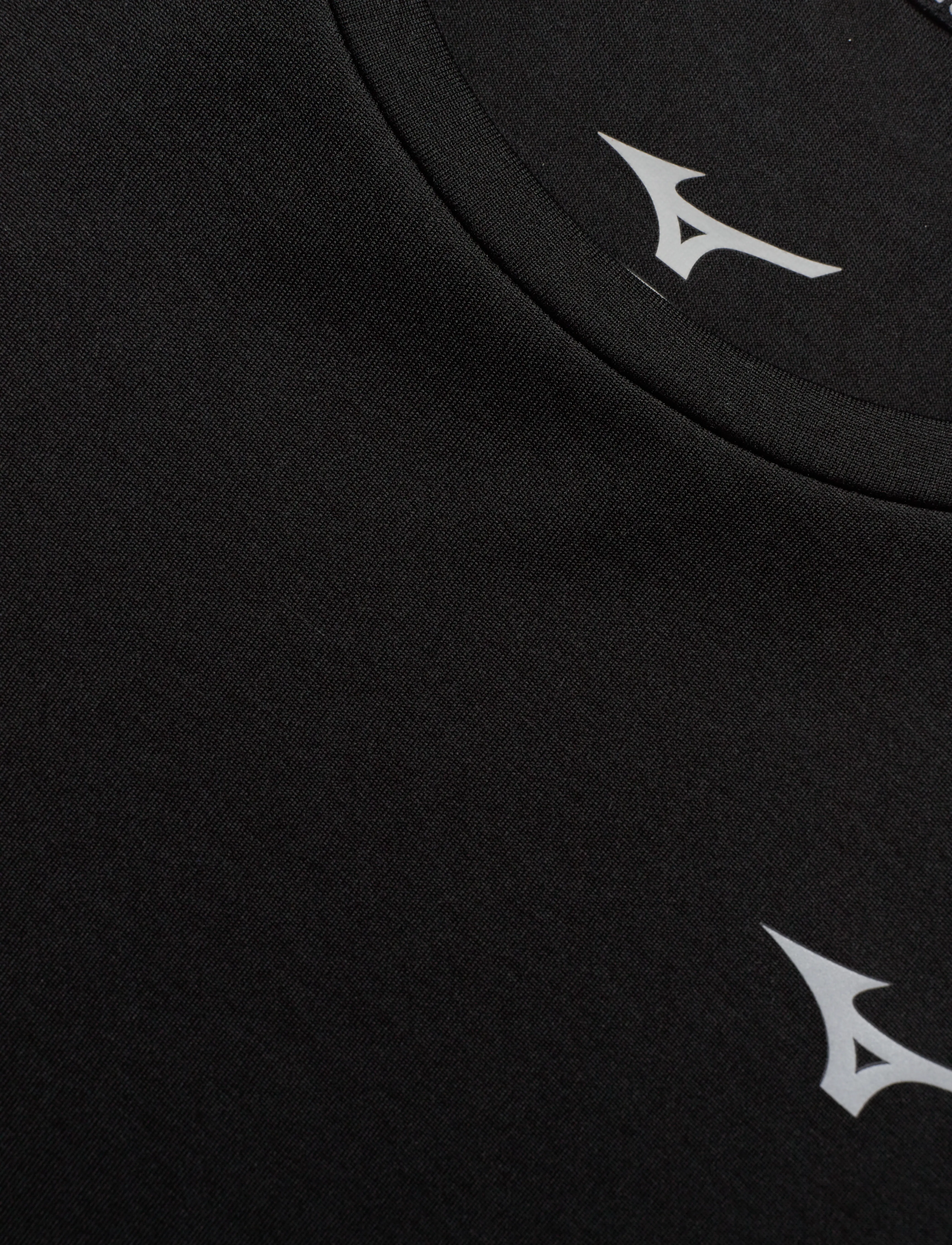 Mizuno - Core Impulse Short Sleeve Tee - madalaimad hinnad - black - 2