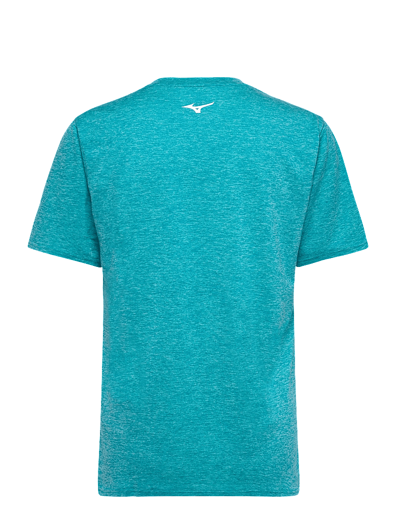 Mizuno - Core Runbird SS Tee(M) - t-shirts - capri breeze - 1