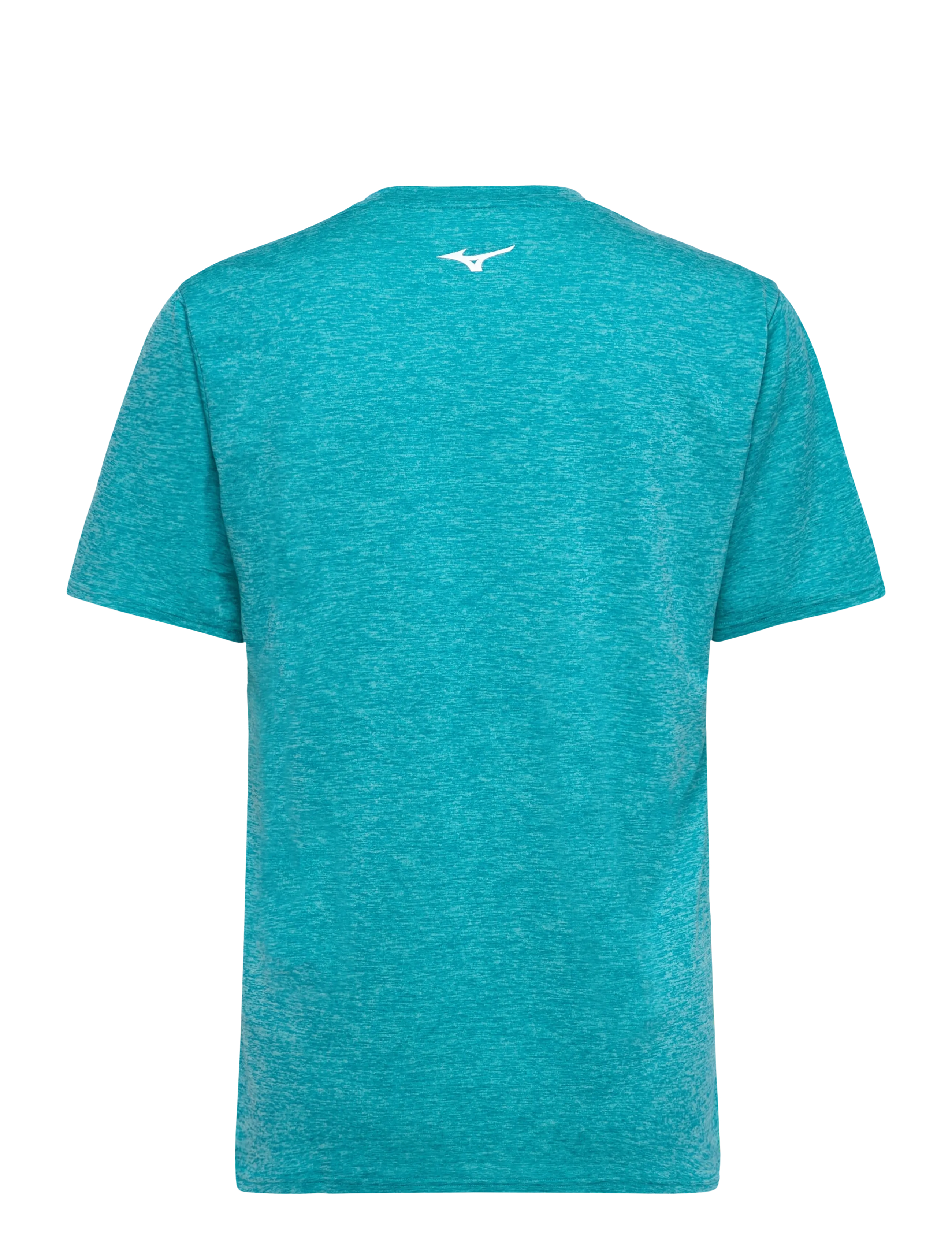 Mizuno - Core Runbird SS Tee(M) - short-sleeved t-shirts - capri breeze - 1