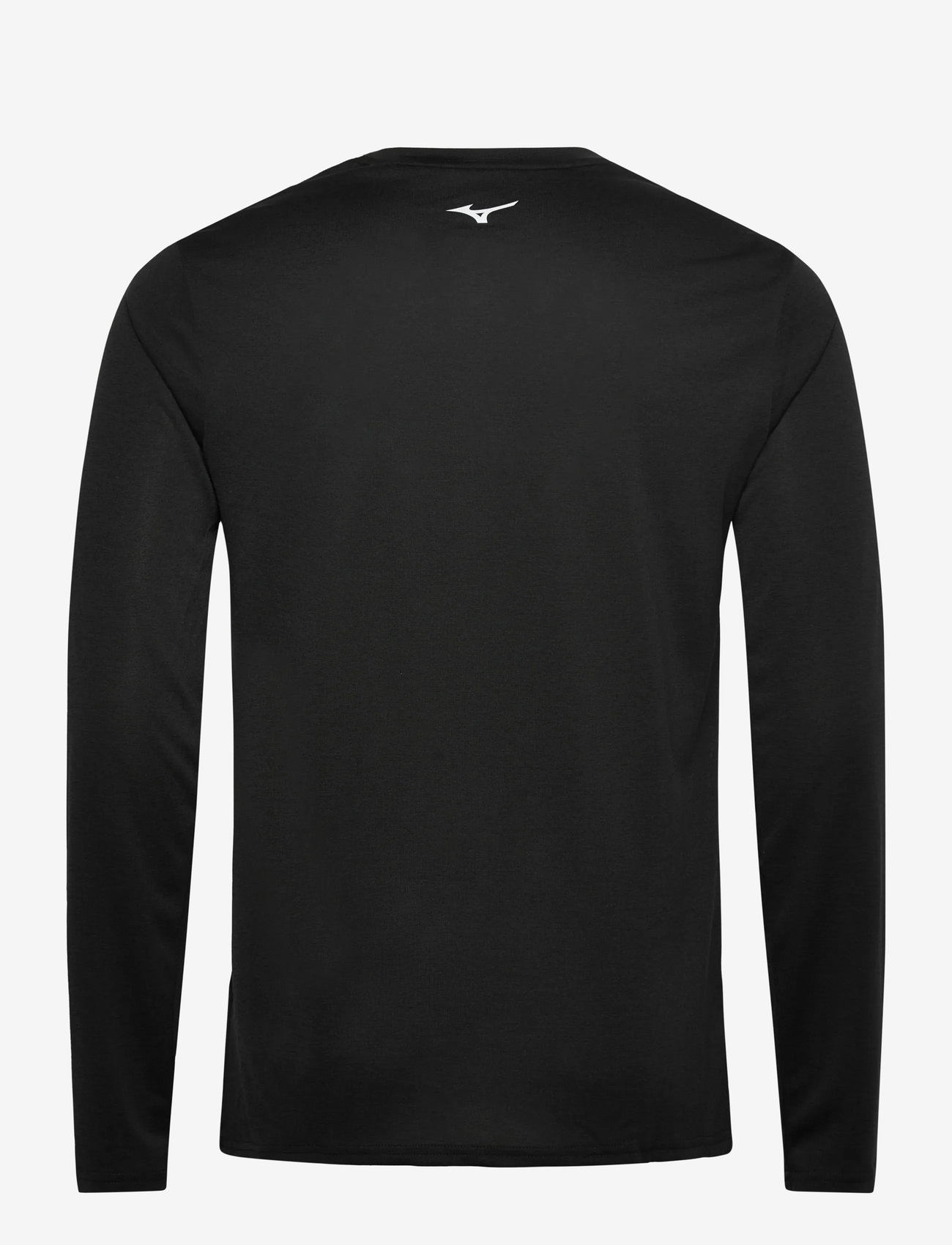 Mizuno - Core Impulse Long Sleeve Tee - langærmede t-shirts - black - 1
