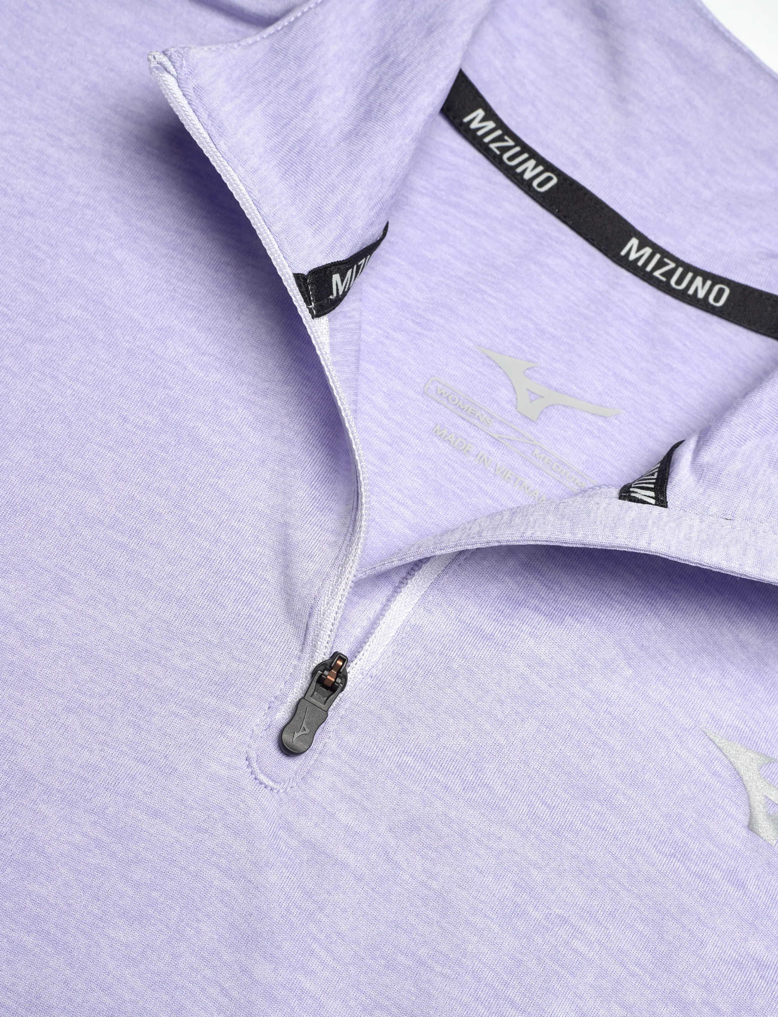 Mizuno - Core Impulse Half Zip Long Sleeve Tee - laagste prijzen - icelandic blue - 2