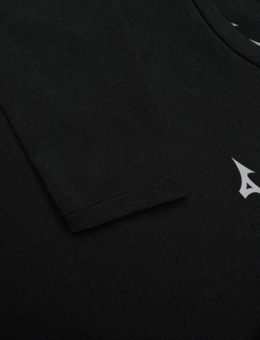Mizuno - Core Impulse Long Sleeve tee - black - 2