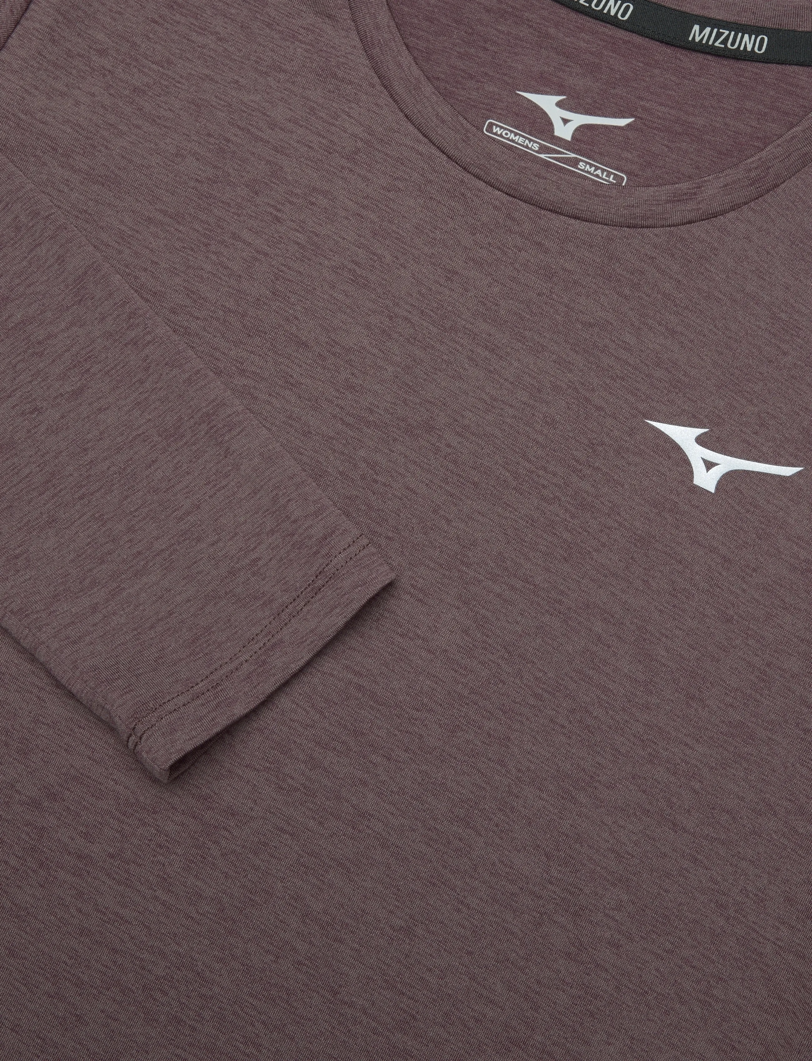 Mizuno - Core Impulse Long Sleeve tee - langarmshirts - pepper corn - 2