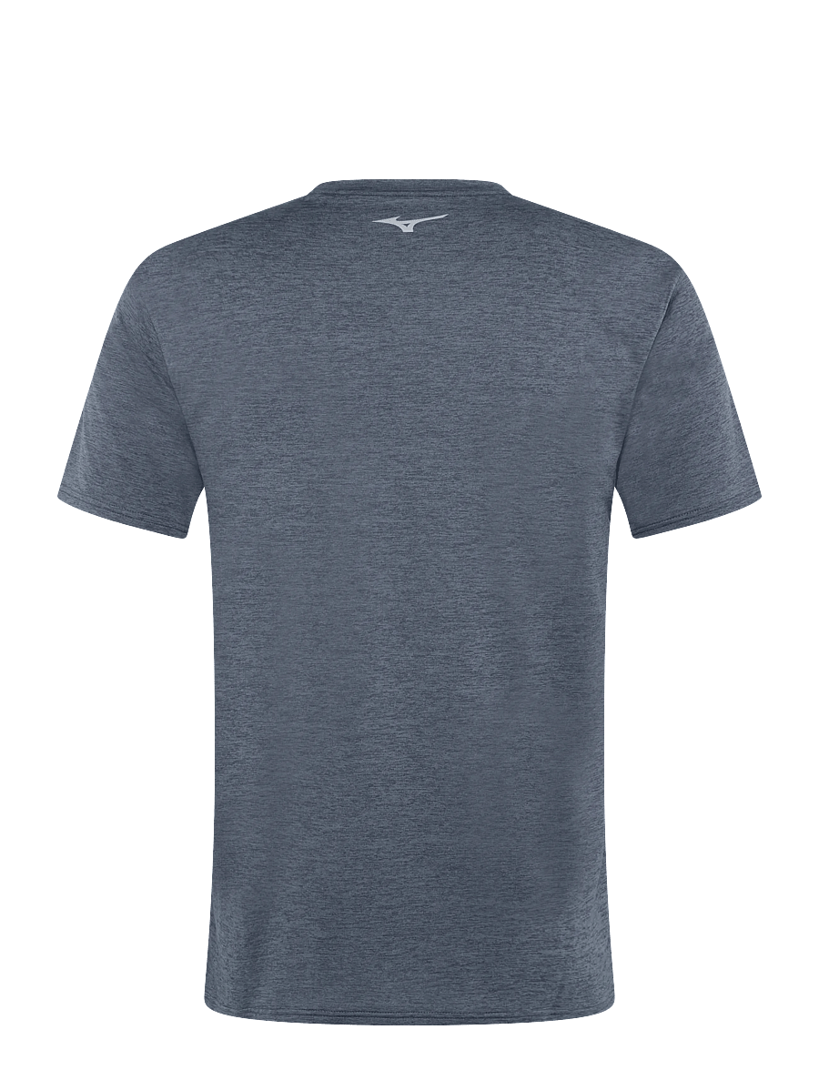Mizuno - Core Runbird Short Sleeve Tee - t-shirts - dark slate - 1