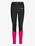 Core Long Tight(W) - BLACK/PINK PEACOCK